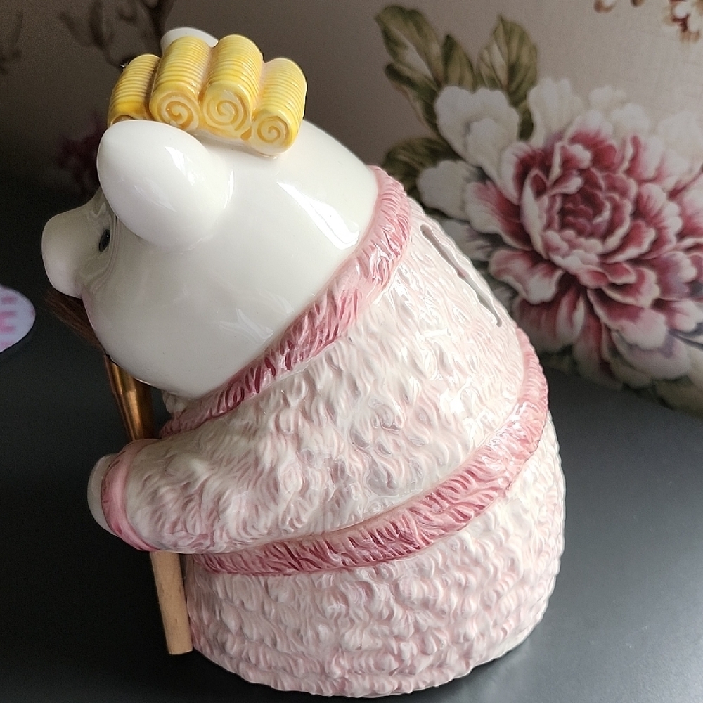 Mud Pie Charming Piggy Bank - Picture 4 of 7